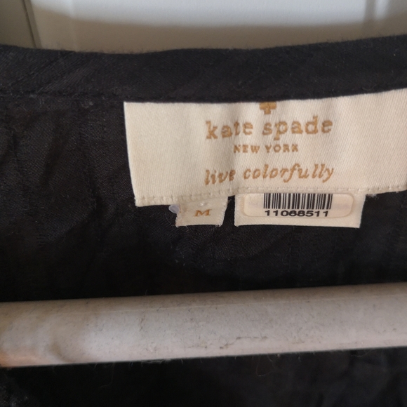 Kate spade embroidered mosaic blouse with tassels size medium - Picture 4 of 4